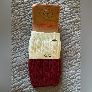 C.C Knit Boot Cuff
